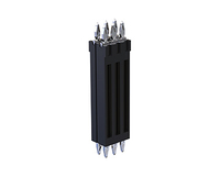 flexilink b-t-b printplaatconnector met een bouwhoogte van 25 mm